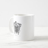 Bellatrix Lestrange Dark Arts Design Kaffeetasse (Vorderseite Links)