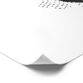 Bellatrix Lestrange Dark Arts Design Poster (Ecke)