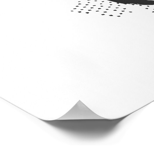 Bellatrix Lestrange Dark Arts Design Poster (Ecke)