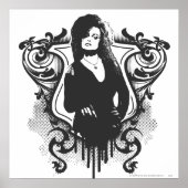 Bellatrix Lestrange Dark Arts Design Poster (Vorne)