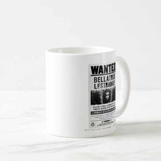 Bellatrix Lestrange Gewollt Poster Kaffeetasse (VorderseiteRechts)