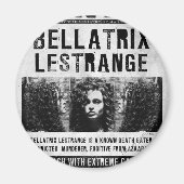 Bellatrix Lestrange Gewollt Poster Magnet (Vorne)