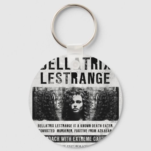 Bellatrix Lestrange Gewollt Poster Schlüsselanhänger (Vorderseite)
