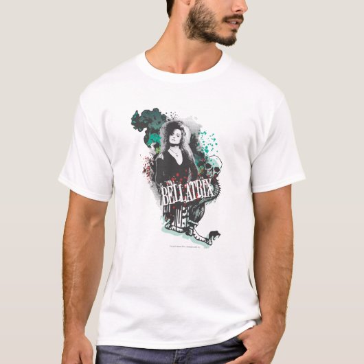 Bellatrix Lestrange Grafik-Logo T-Shirt (Vorderseite)