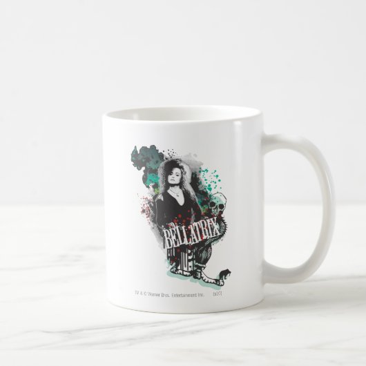 Bellatrix Lestrange Grafisches Logo Kaffeetasse (Rechts)