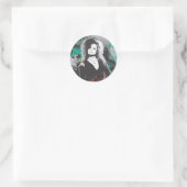 Bellatrix Lestrange Grafisches Logo Runder Aufkleber (Tasche)