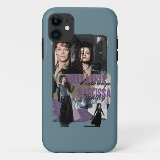 Bellatrix Lestrange und Narcissa Malfoy Case-Mate iPhone Hülle (Rückseite)