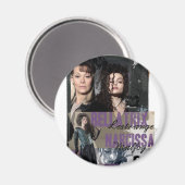 Bellatrix Lestrange und Narcissa Malfoy Magnet (Vorderseite/Rückseite)