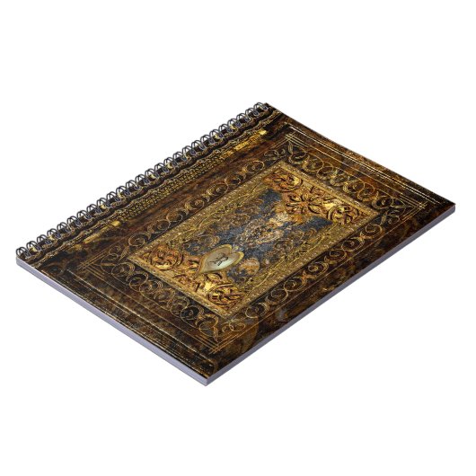 Belldore viktorianisches elegantes Monogramm Notizblock (Linke Seite)