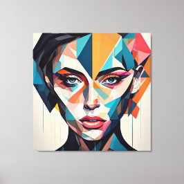 Belle | ABSTRAKT | Stretched Canvas Print Leinwanddruck