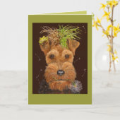 Belle Card Karte (Gelbe Blume)