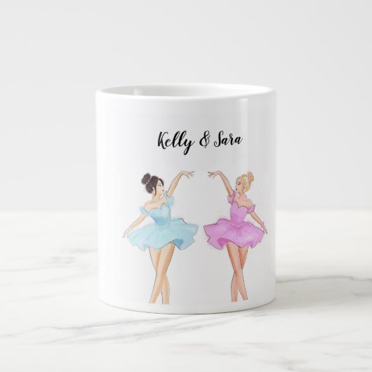 Belle Dancer, Twin, Jumbo-Tasse (Vorderseite)