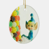 Belle die Pixie-Elfe Keramikornament (Rechts)