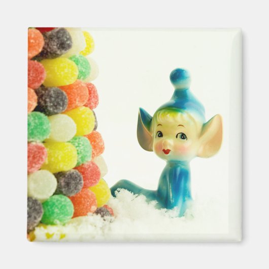 Belle die Pixie-Elfe Magnet (Vorne)