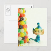Belle die Pixie-Elfe Postkarte (Vorne/Hinten)