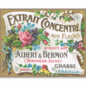 Belle Epoch French Parfüm Aufkleber (Vorderseite)