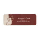 Belle Epoque Address Label (Vorne)