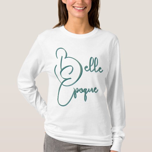 Belle-Epoque Art Nouveau künstlerische Aussage  T-Shirt (Vorderseite)