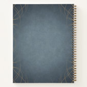 Belle Époque Botanicals: Golden Chrysanthemum Notizblock (Rückseite)