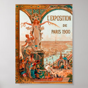 Belle Époque - Exposition Paris 1900 Poster