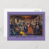 Belle Epoque Interieur Armor The Tower of London Postkarte (Vorne/Hinten)