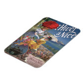 Belle Epoque Nice Winterreise-Poster Magnet (Linke Seite)
