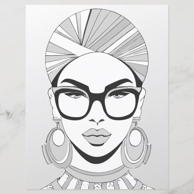 Belle Fille | Farbseite (Vorderseite)