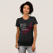 Belle fleur sans odeurs franz. Sprichwort T - Shir T-Shirt (Vorne ganz)