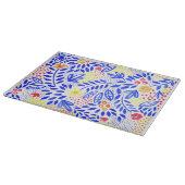 Belle Floral Glass Chopping Board Schneidebrett (Ecke)