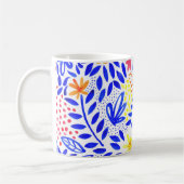 Belle Floral Watercolor Tasse (Links)