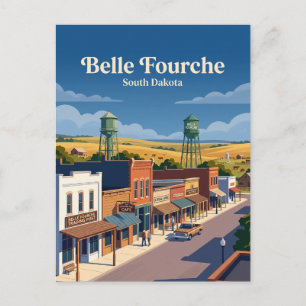 Belle Fourche, South Dakota Postkarte