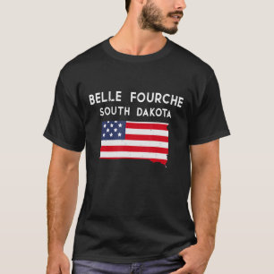 Belle Fourche South Dakota USA Staat America Trave T-Shirt