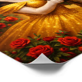 "Belle & Gaston" Poster (Ecke)