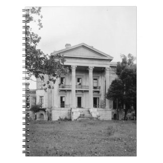 Belle Grove Plantation Louisiana Notizbuch Notizblock