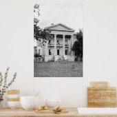 Belle Grove Plantation Louisiana Poster (Küche)