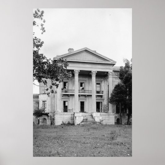 Belle Grove Plantation Louisiana Poster (Vorne)