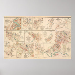 Belle Grove Schlacht Poster