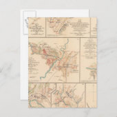 Belle Grove Schlacht Postkarte (Vorne/Hinten)