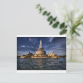 Belle Isle Fountain 0416 Postkarte (Stehend Vorderseite)