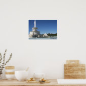 Belle Isle Fountain - Detroit, MI Poster (Küche)
