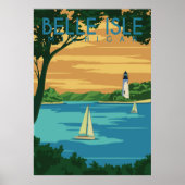 Belle Isle Michigan Poster (Vorne)