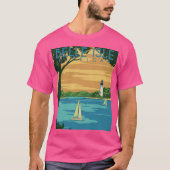 Belle Isle Michigan T-Shirt (Vorderseite)