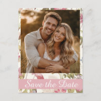 Belle Jardin Save the Date Postkarte