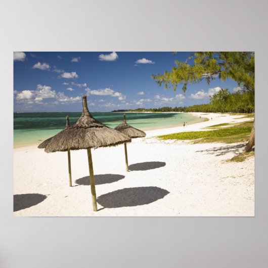 Belle Mare Public Beach, Südost-Mauritius, Poster (Vorne)