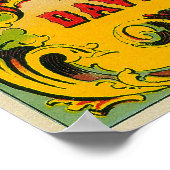 Belle of Virginia Tobacco Label Petersburg, VA Poster (Ecke)