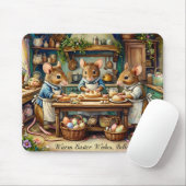 BELLE ~ OSTERMAUSE ~ Ostereier machen ~ Mousepad (Mit Mouse)