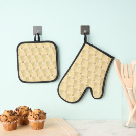 Belle Oven Mitt & Pot Holder Set