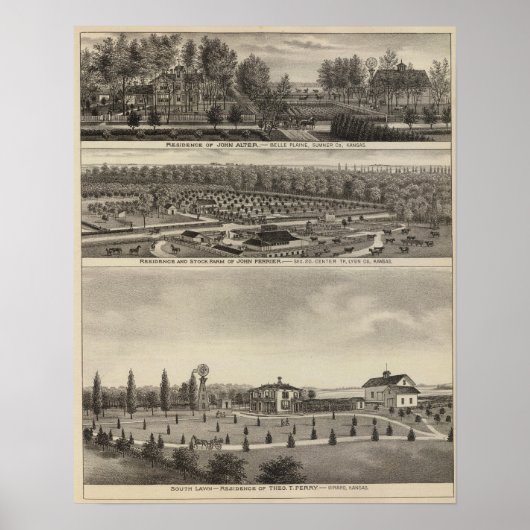 Belle Plaine, Kansas Poster (Vorne)