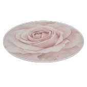 Belle Rose Schöne rosa Blume Schneidebrett (Ecke)