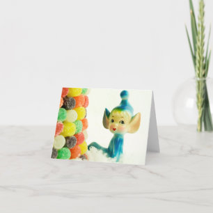 Belle the Pixie Elf Feiertagskarte